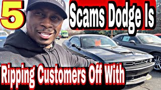 The 5 Biggest SCAMS Dodge Dealerships Try To Sell You! Don't Pay For These SCAMS At Any Dealership!