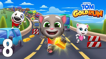 Talking Tom Gold Run Gameplay Walkthrough Part 8 - Iron Ben 2023 (iOS/Android Games)