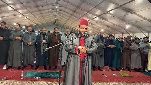 الليلة الأولى من صلاة التراويح مصلى مراكش مع القارئ يوسف الزبرة 1445هجرية موافق 2024 ملادية