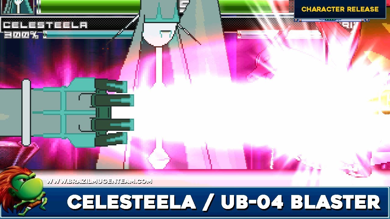 Pokemon Celesteela Ub 04 Blaster Mugen Release Youtube