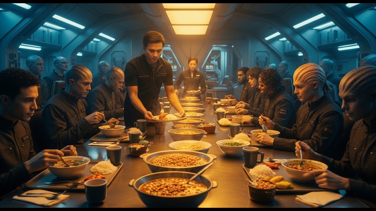 The Crew Mocked Human Food… Until He Opened His Lunch Box and Showed Raw Live | HFY | Sci-Fi Stories