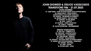 JOHN DIGWEED (UK) &amp; STELIOS VASSILOUDIS (Greece) @ Transitions 986 21.07.2023