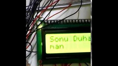 PS2 Keyboard interfacing with Microcontroller and Display on 16x2 LCD