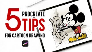 PROCREATE 5 TIPS｜Beginner and advanced｜Cartoon Drawing screenshot 5