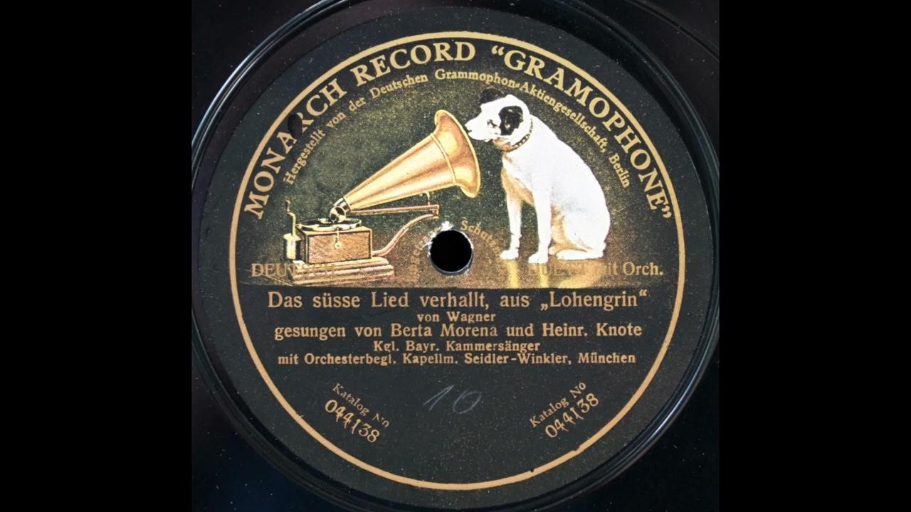 Das süsse Lied verhallt (Berta Morena and Heinrich Knote) Das süsse Lied verhallt (Berta Morena and Heinrich Knote)