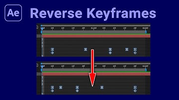 Reverse Keyframes in After Effects