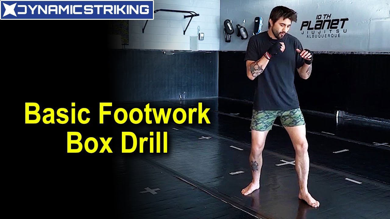 Basic Foot Work Box Drill by Carlos Condit - YouTube