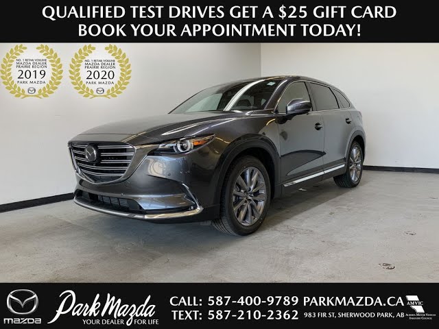 MACHINE GREY METALLIC(46G) 2021.5 Mazda CX-9 GT Captains Chairs