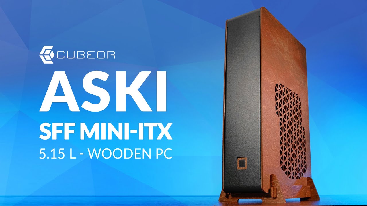 Vault 2 V1.1 23.4 L Wooden Mini-itx PC Case -  UK