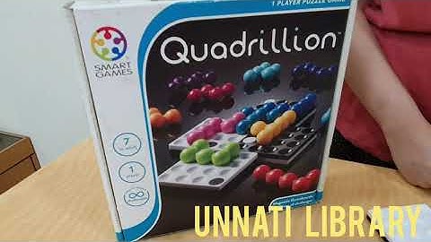 How to Play Quadrillion by SmartGames from Unnati Library