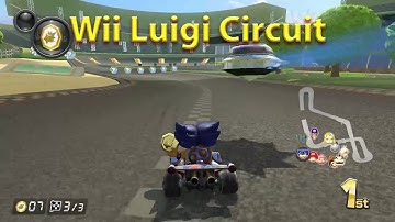 Wii Luigi Circuit in Mario Kart 8 Deluxe POC