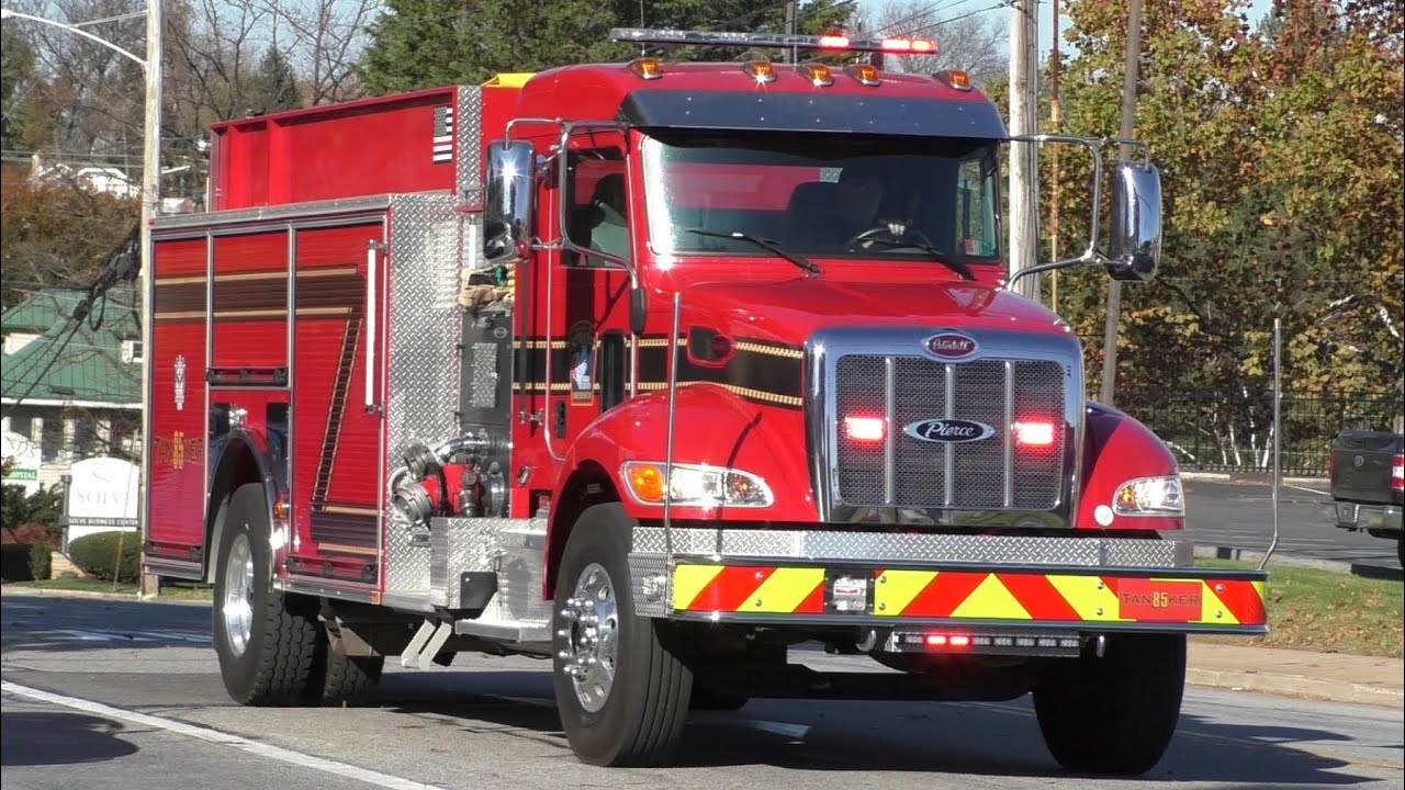 Township of Spring Fire Rescue Services Tanker 85 Responding 11/8/20