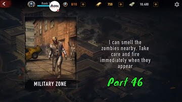 MAD ZOMBIES : Offline Zombie Games-R7 Military Zone -Part 46-Gameplay Walkthrough-(Android-iOS)