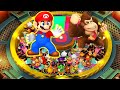 Super Mario Party - Brothers Swap Battles - Donkey Kong and Luigi vs Diddy Kong and Mario