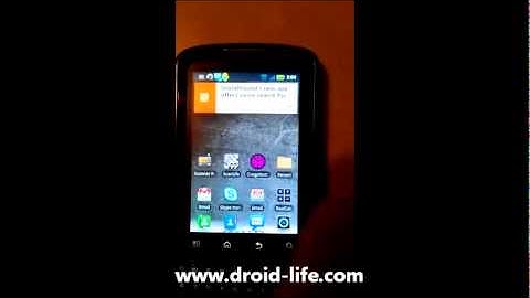 DROID Pro Running Gingerbread (Android 2.3.3)