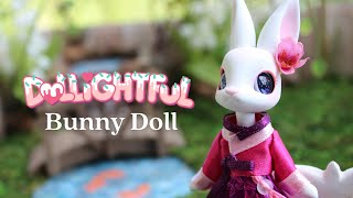 Dollightful Bunny BJD Unboxing and Repaint – Korean Hanbok Custom Doll