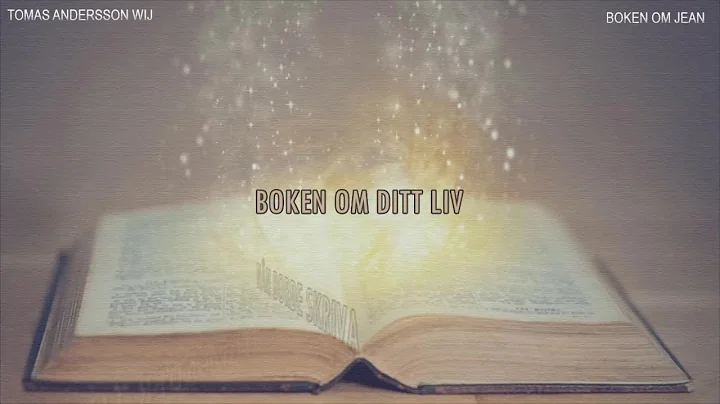 Tomas Andersson Wij - Boken om Jean (Lyric video)