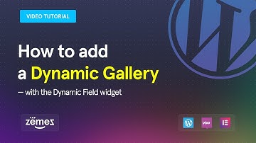 How to add a dynamic gallery with the Dynamic Field widget