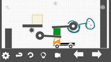 Brain it on the truck level 44 solution walkthrough