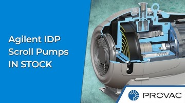 Agilent IDP Scroll Pumps - In Stock NOW - 2018