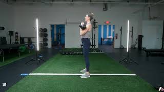 2KB Complex: RDL to Row, Push Press, Reverse Lunge
