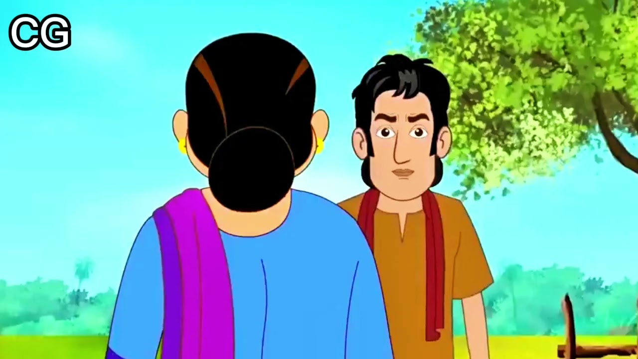 বর্ষার দিনে ভাজা পিঠা ☔ | Bengali Fairy Tales Cartoon | Rupkothar Bangla Golpo