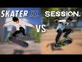 Skater XL vs Session - Game of Skate (Flatground and Ledge)