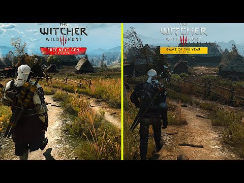 The Witcher 3 Next Gen vs Original PC RTX 3080 Early Graphics Comparison