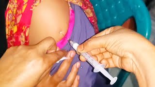 How to Give Arm IM Injection (Soma-Ject) | Contraceptive Health Tutorial 26 Ep 02 Injection Tips
