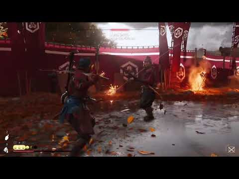 Ghost Of Yotei Just The Saito Fight From Shogun Of The North With Commentary Normal Difficulty 