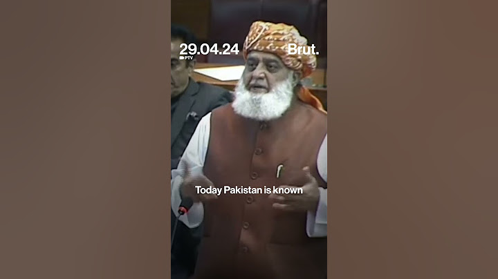 When Pakistan's Opposition leader spoke about Pakistan's development compared to India