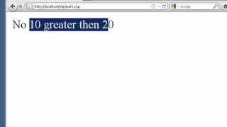 php tutorial in Tamil part - 07 if Statement