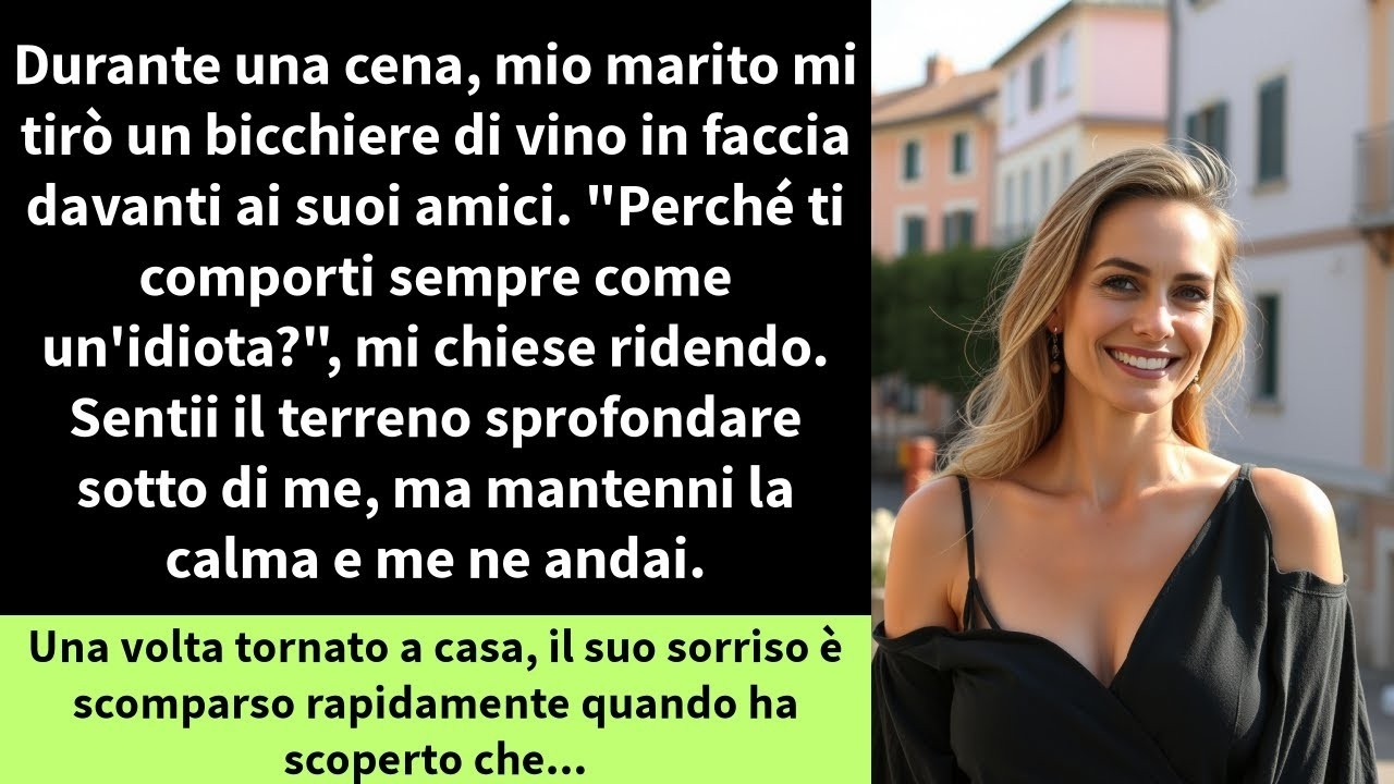Quando il vino rosso mi colpì il viso, il tempo rallentò. Il caldo, l'umiliazione, la risata di Daniel: tutto si fermò. Lui non stava ridendo: stava vincendo. Ma non sapeva che quella notte,...