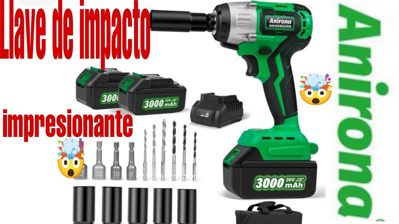 ROTOMARTILLO ANIRONA BRUSHLESS AA2015-BL. - YouTube