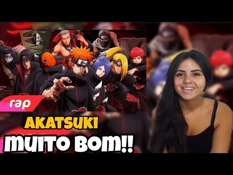 REAGINDO | RAP DA AKATSUKI (NARUTO)- OS NINJAS MAIS PROCURADOS DO MUNDO | NERD HITS