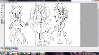 Lets Draw Sonic Fan Characters Repost