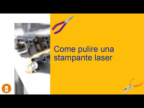 Video: Le stampanti laser si seccano?