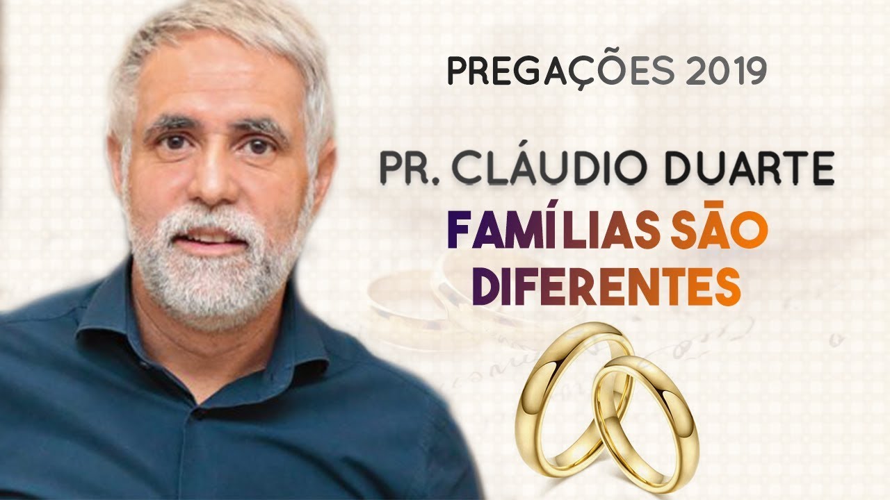Pastor Cláudio Duarte – Famílias são diferentes | Palavras de Fé
