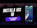 INSTALA IOS 18 EN TU IPHONE|| TOP 5 MEJORES FUNCIONES