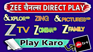 Now Direct Play ZEE Channels on JIO TV | JioTv Viewers Good News🎊 | Zee Channel Direct Play Start screenshot 5