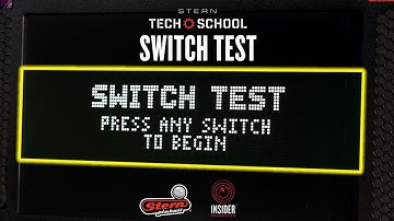 Stern Tech School: Switch Test
