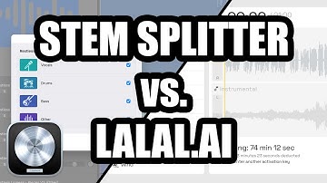 Logic Pro 11 // Stem Splitter vs. LALAL.AI (3 Songs Compared)