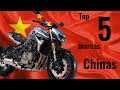 Top 5 mejores marcas CHINAS de MOTOS