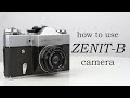 Zenitb with industar 502 lens how to use  complete manual