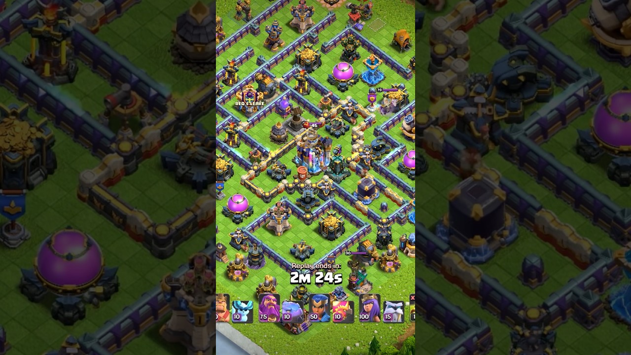 Best strategy meteor golem 17 vs 18 max 