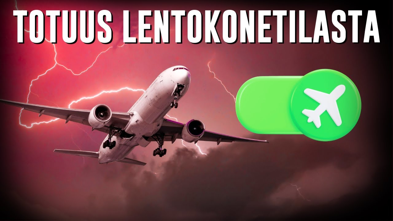TOTUUS PUHELIMEN LENTOKONETILASTA