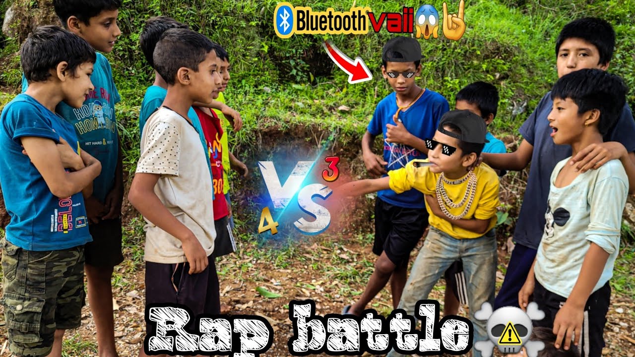 5G.Bluetooth Vai vs RoSt King 👑🔥 | Kids Rap Battle 4vs3.!#soonarvlogs#comedy#rapbattle