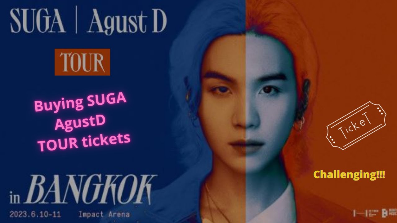 agust d tour bangkok tickets