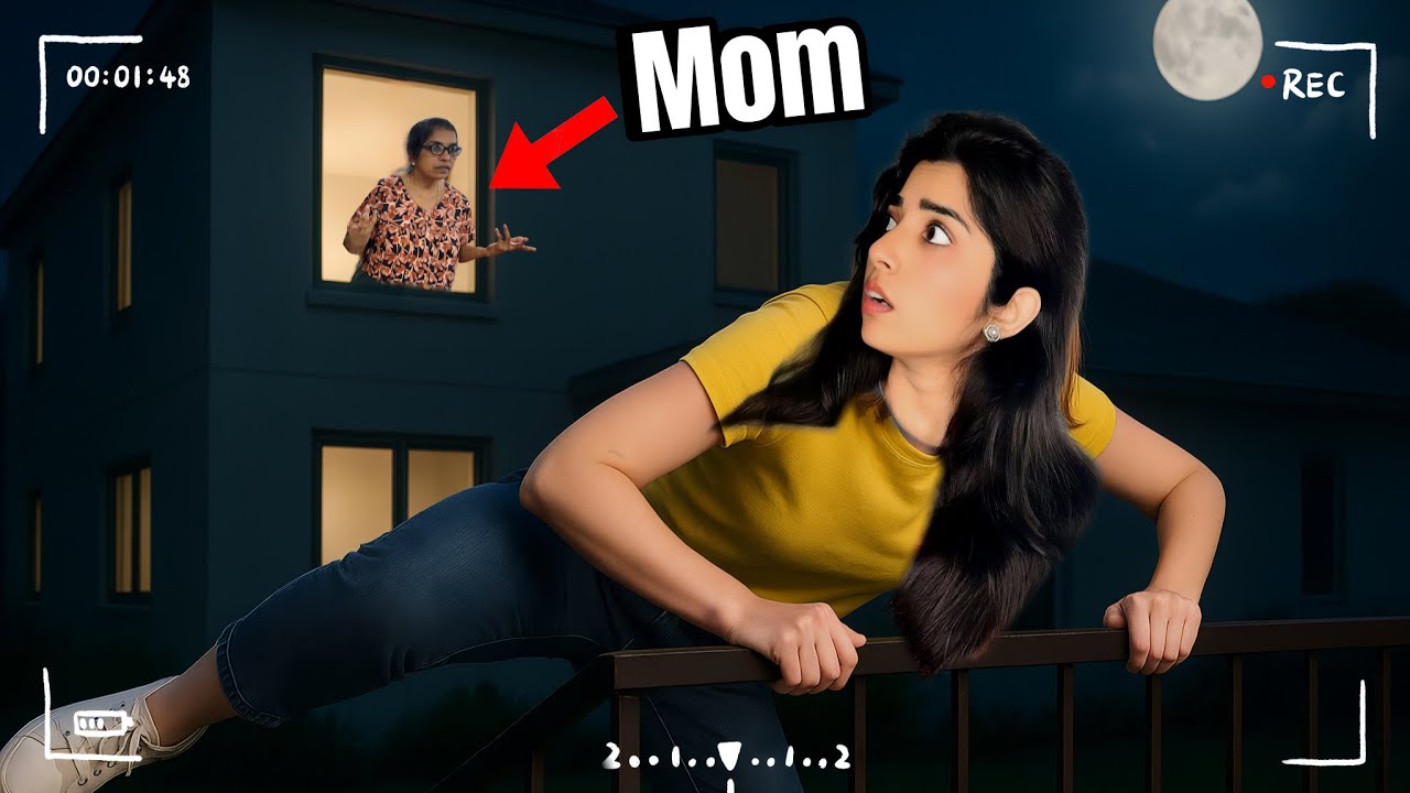 SNEAKING OUT of the House at 12 AM | *Mummy ne bohot mara 😭*