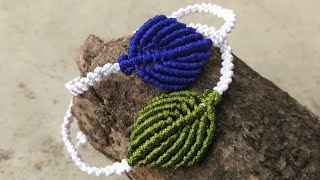 Macrame leaf 🌿 making tutorial. News